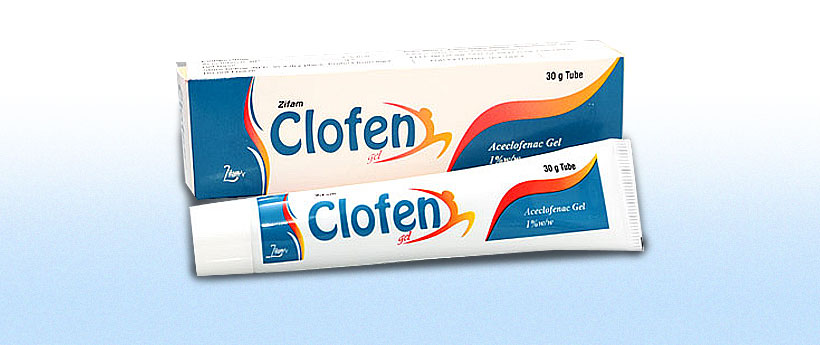Clofen Gel Zifam Myanmar